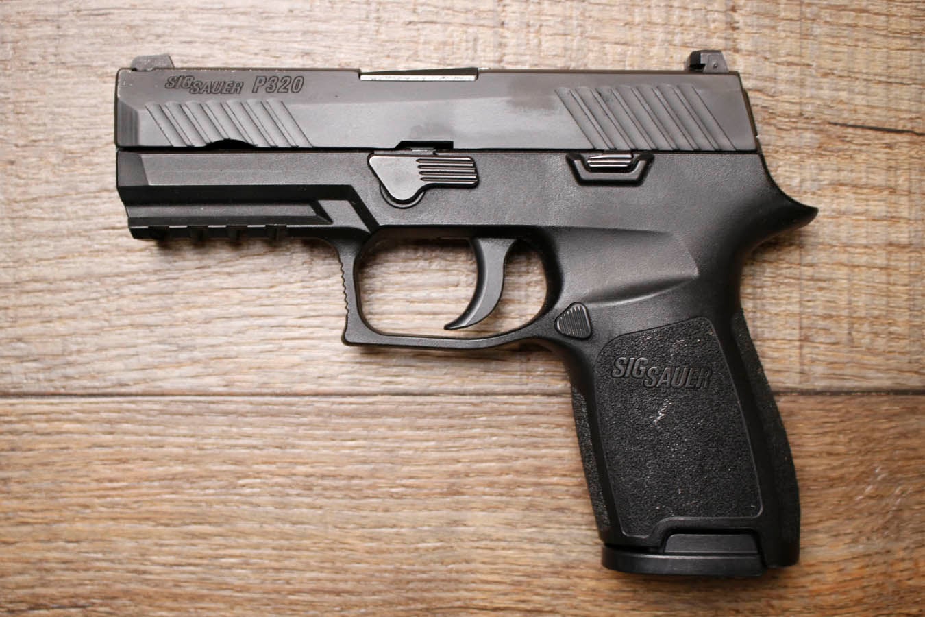 SIG SAUER P320 Compact 9mm Police Trade-in Pistol with Two Magazines