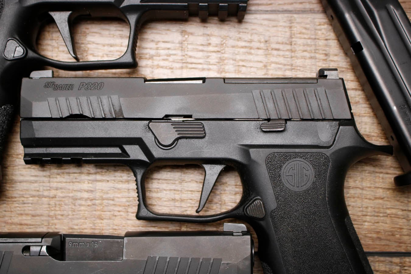 SIG SAUER P320 X Carry 9mm Optic Ready Police Trade-In Pistols with Night Sights (Very Good Condition)