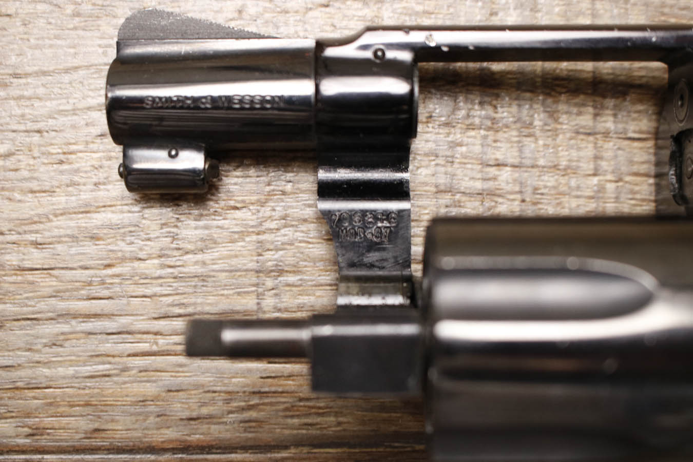 SMITH AND WESSON Model 37 Chiefs Special Airweight .38 Special Police Trade-in Revolver