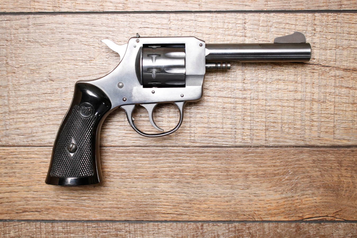 H AND R 929 Sidekick 22 LR 9-Shot Police Trade-In Revolver