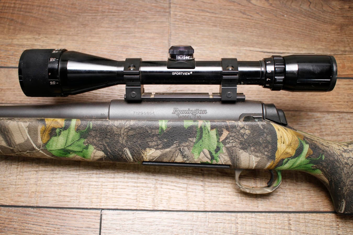 REMINGTON 710 300 Win Mag Police Trade-In Rifle with Bushnell Sportview Scope