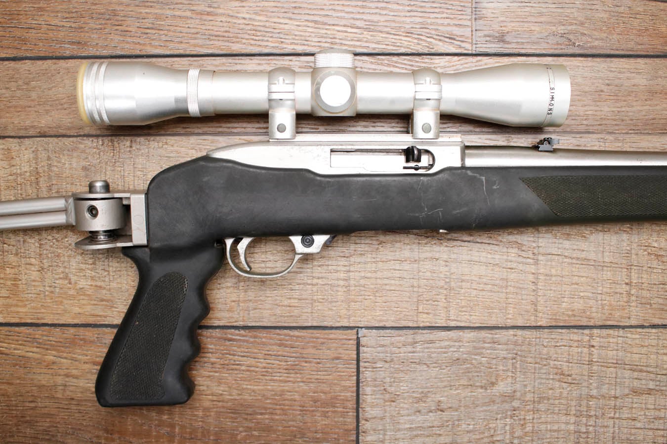 RUGER 10/22 22LR Police Trade-In Rifle with Side Folding Stock (No Magazine)
