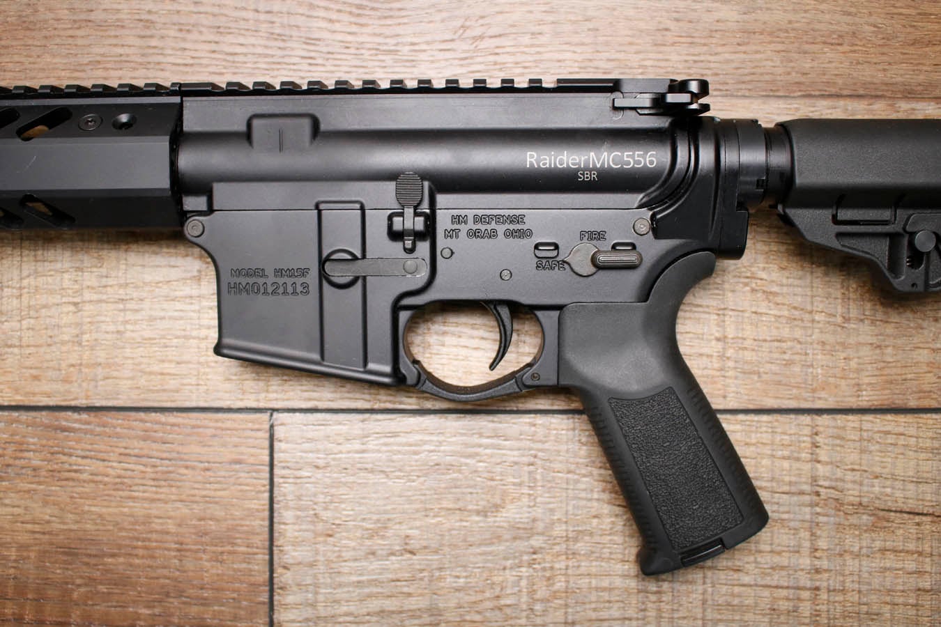 HM DEFENSE HM15F Raider 5.56mm Police Trade-In NFA Short Barrel Rifle (No Magazine)