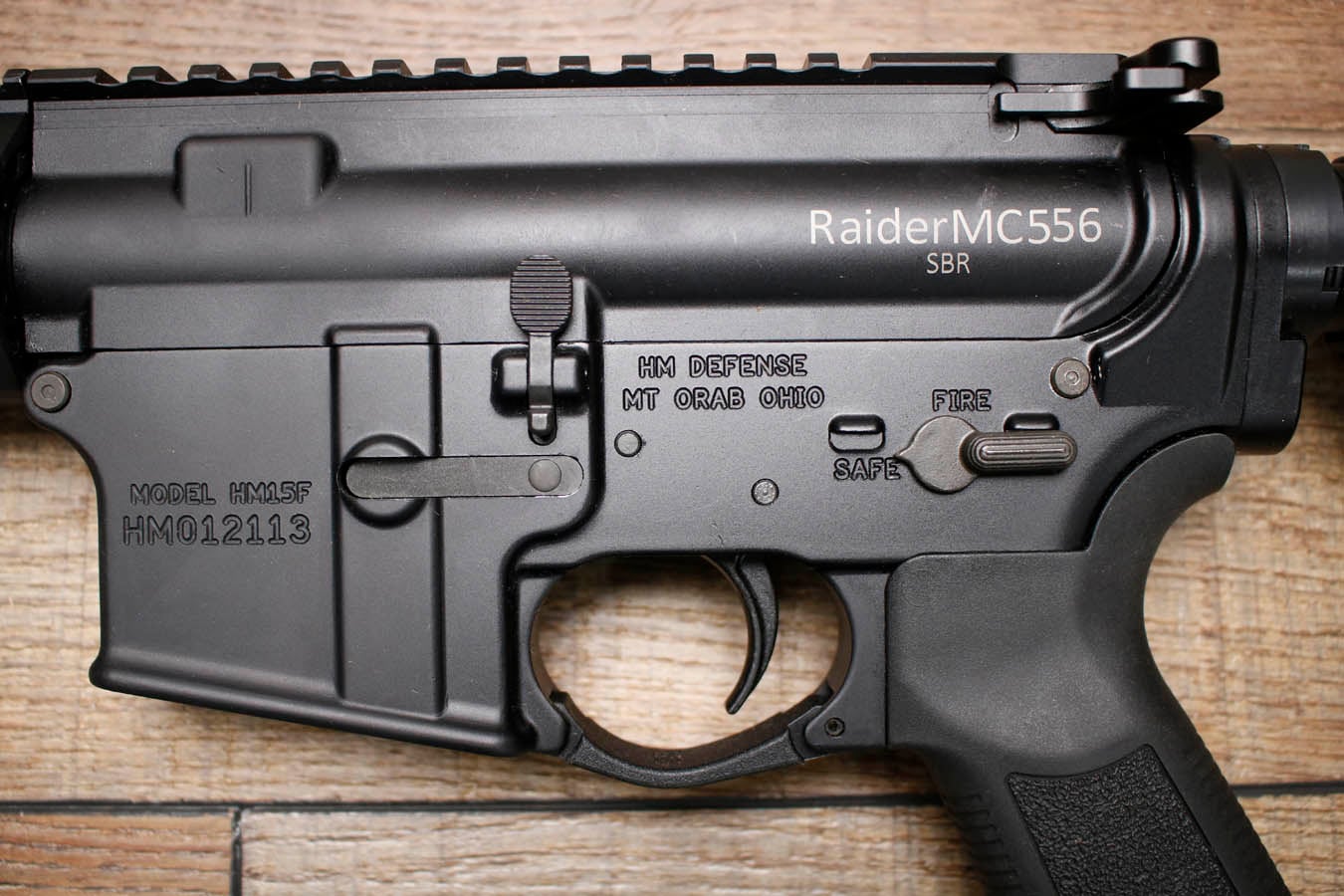 HM DEFENSE HM15F Raider 5.56mm Police Trade-In NFA Short Barrel Rifle (No Magazine)