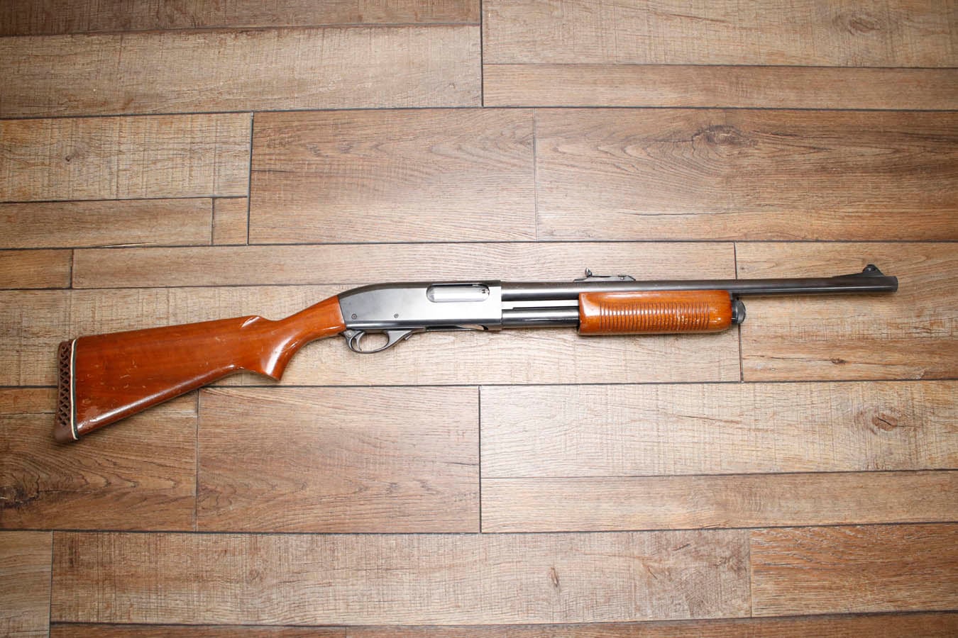 REMINGTON 870 Wingmaster 12GA Police Trade-In Shotgun with Rifle Sights