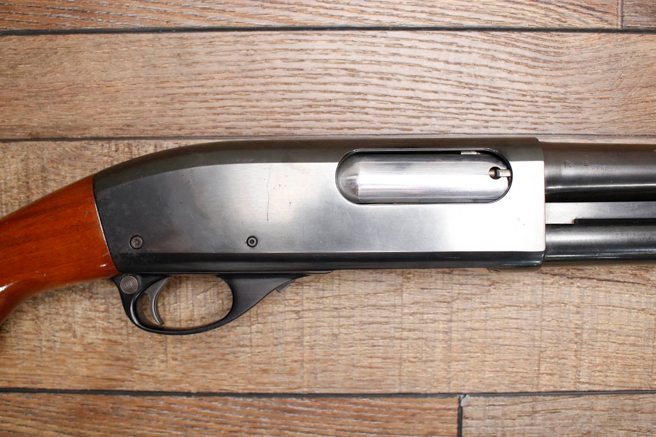 REMINGTON 870 Wingmaster 12GA Police Trade-In Shotgun with Rifle Sights