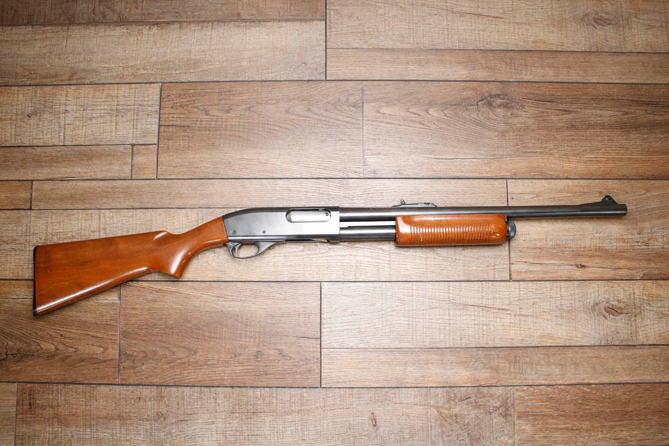 REMINGTON 870 Wingmaster 12GA Police Trade-In Shotgun with Rifle Sights