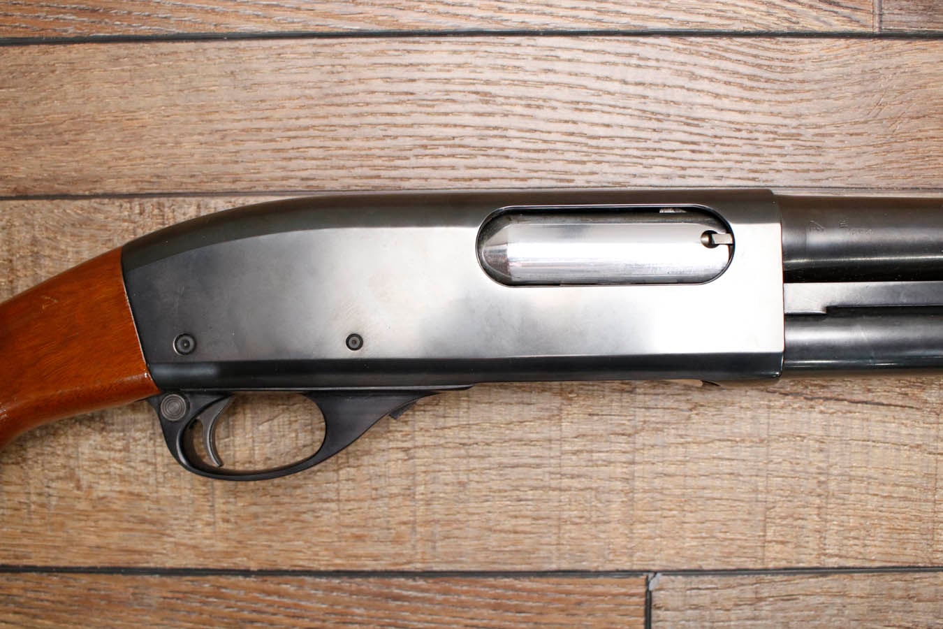 REMINGTON 870 Wingmaster 12GA Police Trade-In Shotgun with Rifle Sights
