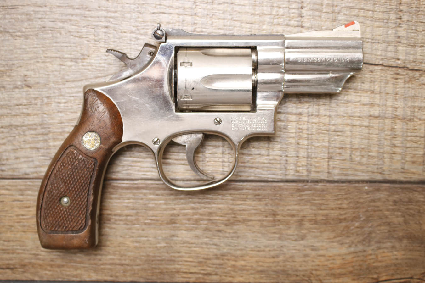 SMITH AND WESSON 19-5 357 Magnum Police Trade-In Revolver