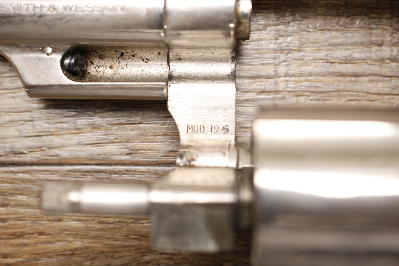 SMITH AND WESSON 19-5 357 Magnum Police Trade-In Revolver