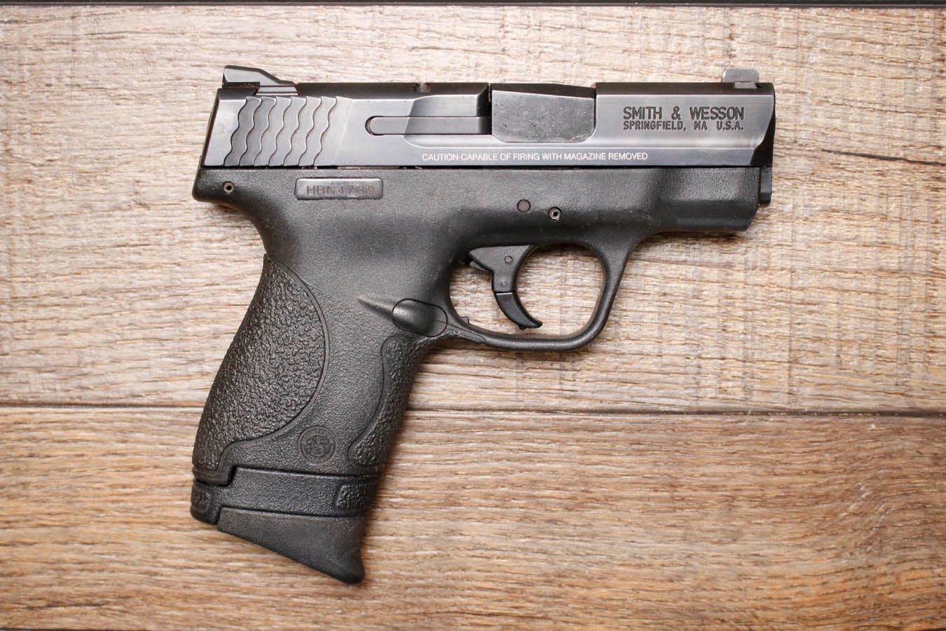 SMITH AND WESSON M&P9 Shield 9mm Police Trade-In Pistol