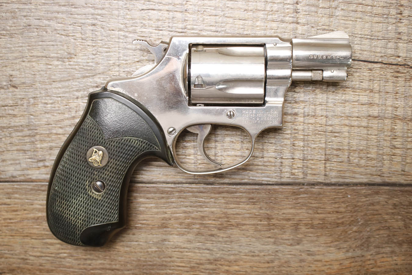SMITH AND WESSON Model 36 No Dash 38SW SPL Police Trade-In Revolver