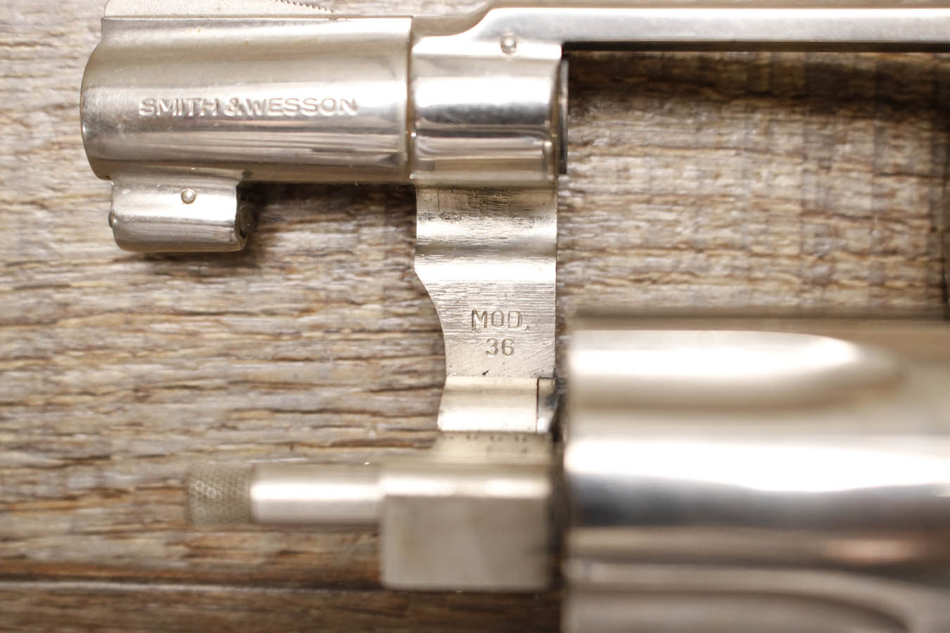 SMITH AND WESSON Model 36 No Dash 38SW SPL Police Trade-In Revolver