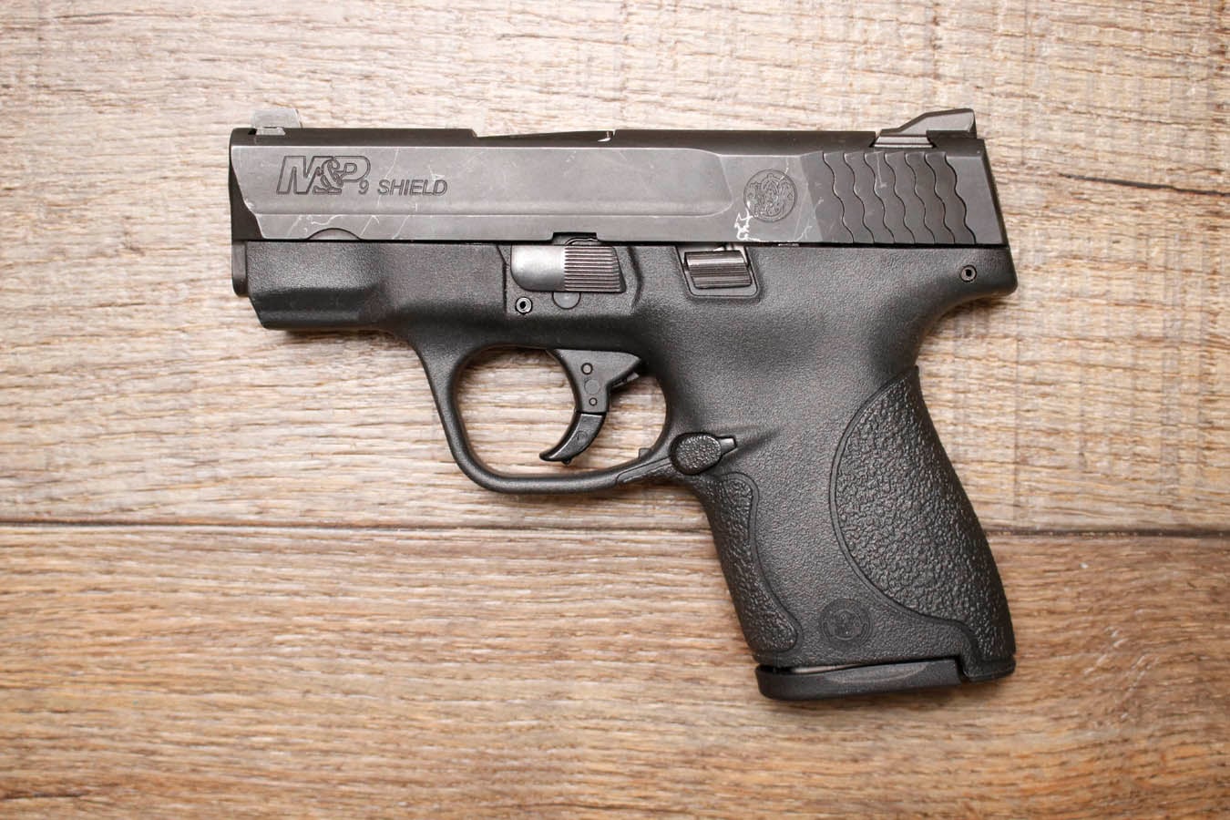 SMITH AND WESSON M&P9 Shield 9mm Police Trade-In Pistol