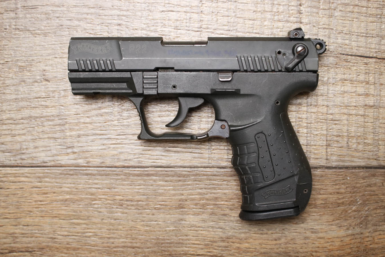 WALTHER P22 22 LR Police Trade-In Pistol