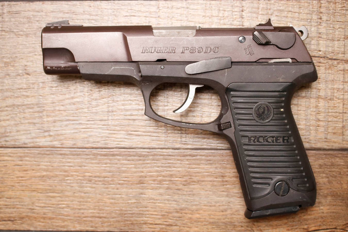 RUGER P89DC 9mm Police Trade-In Pistol