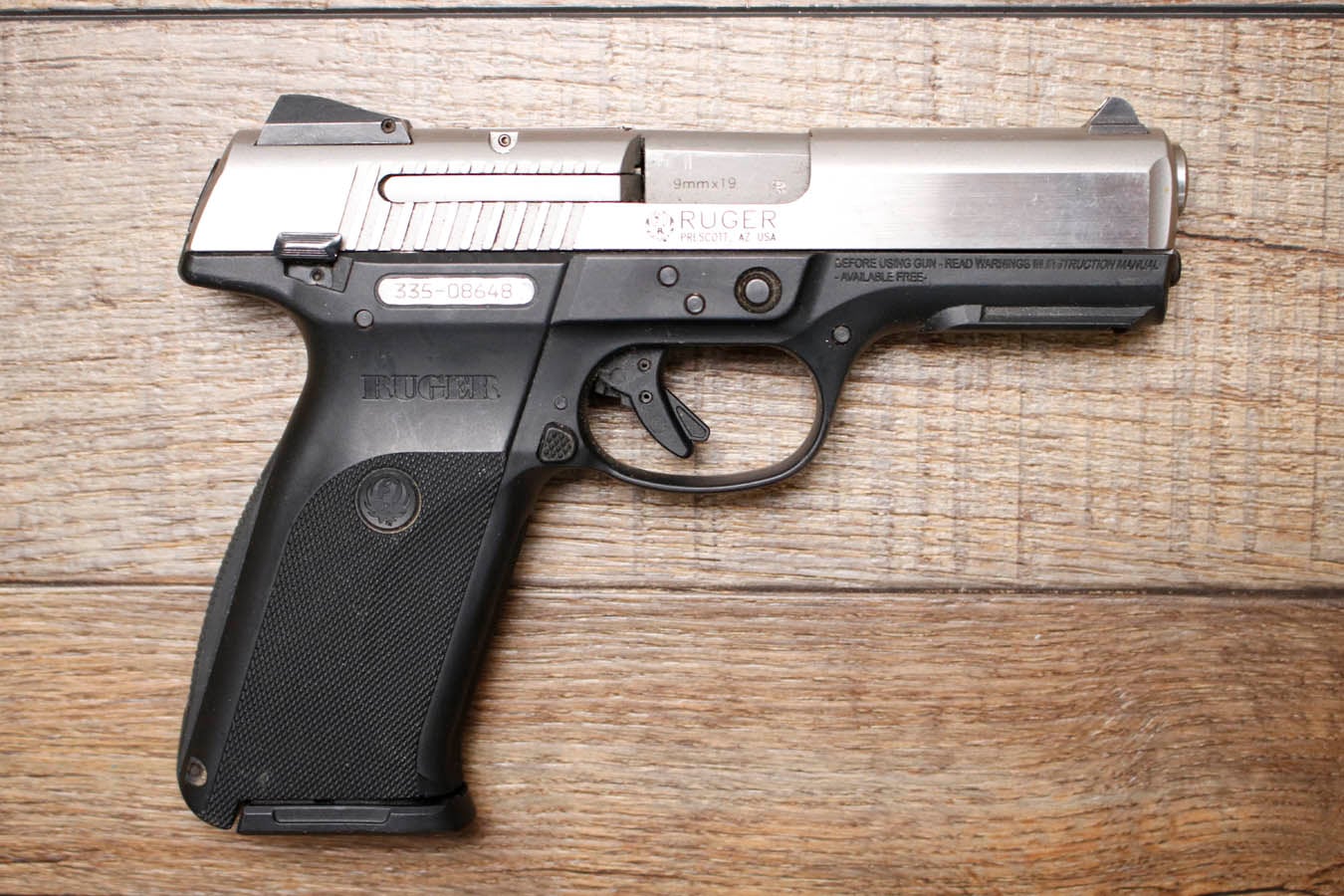 RUGER SR9 9mm Police Trade-In Pistol