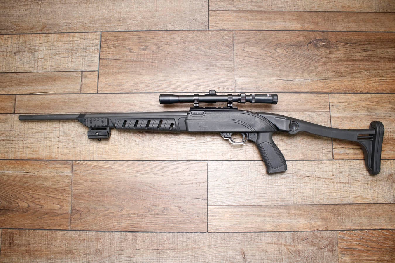 RUGER 10/22 22LR Police Trade-In Rifle with Scope (No Magazine)