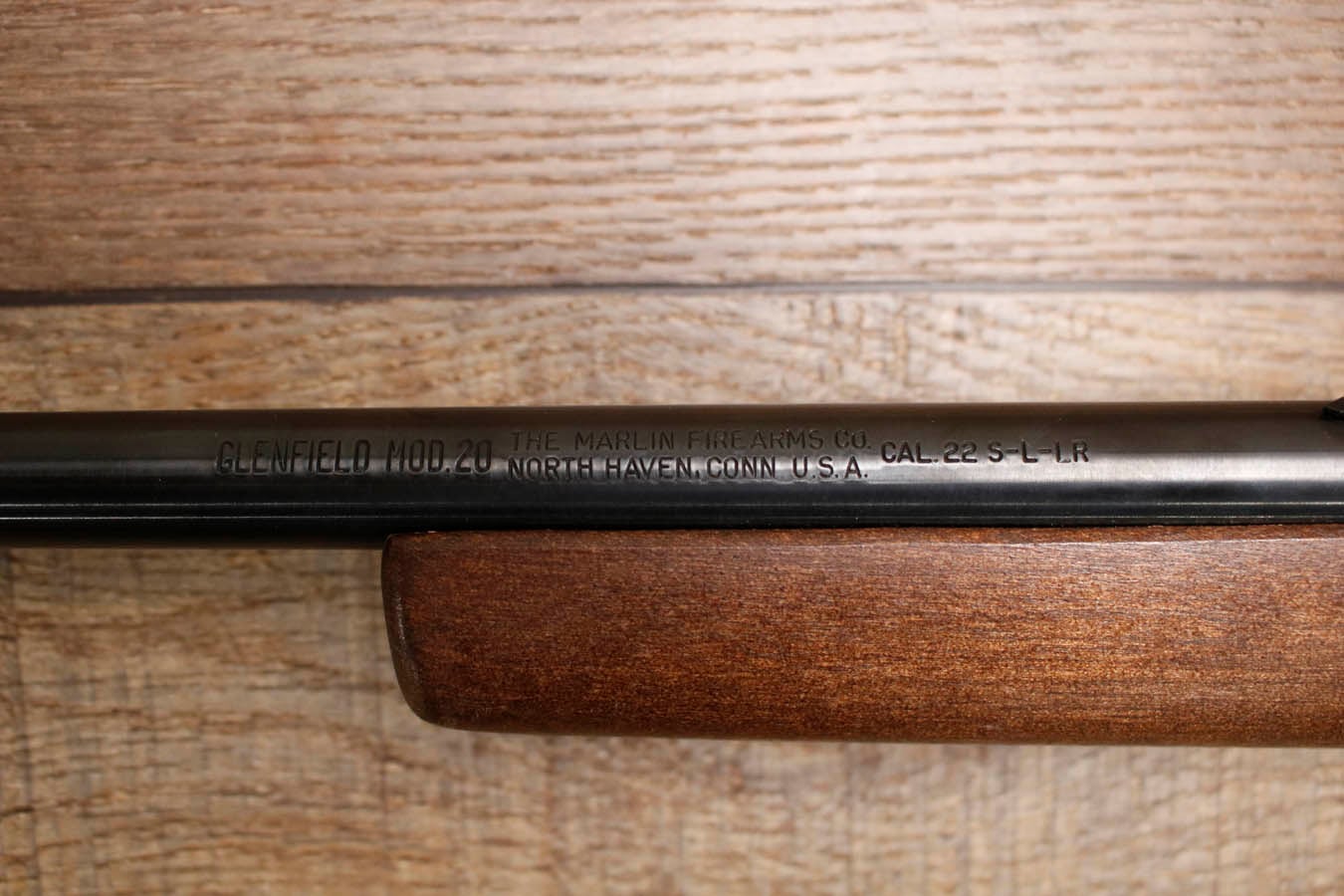 GLENFIELD Model 20 22 S,L,LR Police Trade-In Rifle (No Magazine)