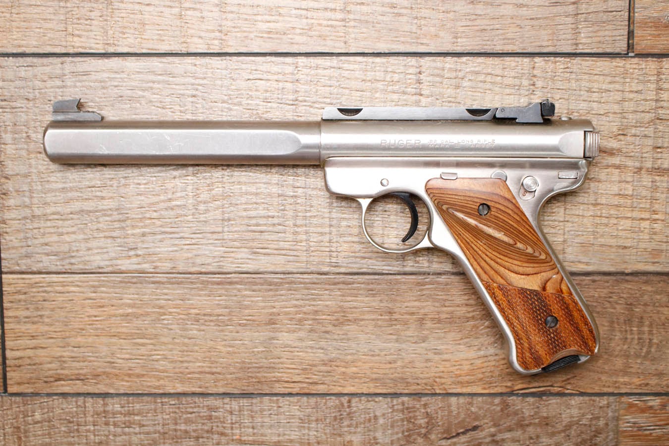 RUGER Target MK II 22LR Police Trade-In Pistol with Holster