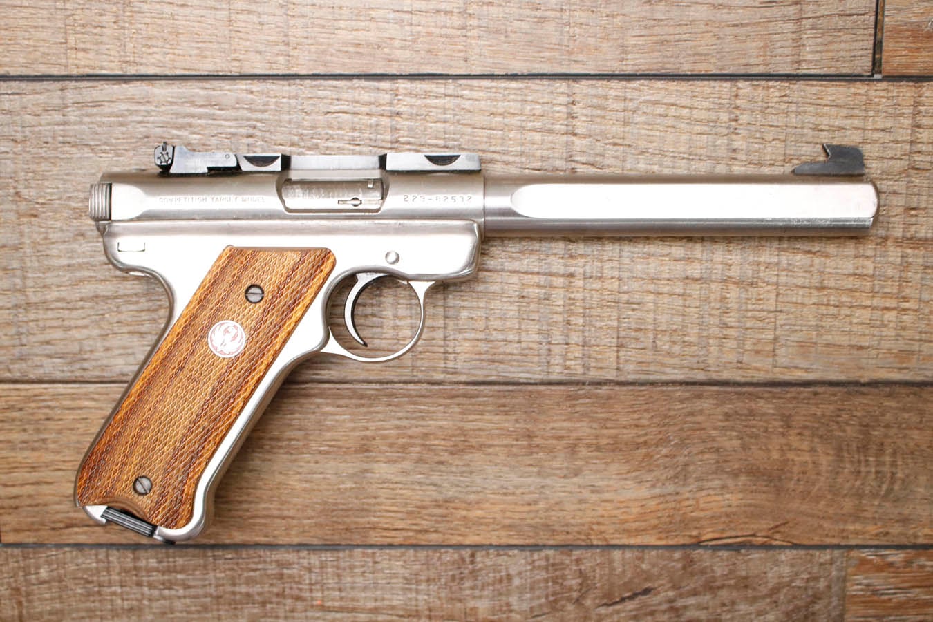 RUGER Target MK II 22LR Police Trade-In Pistol with Holster