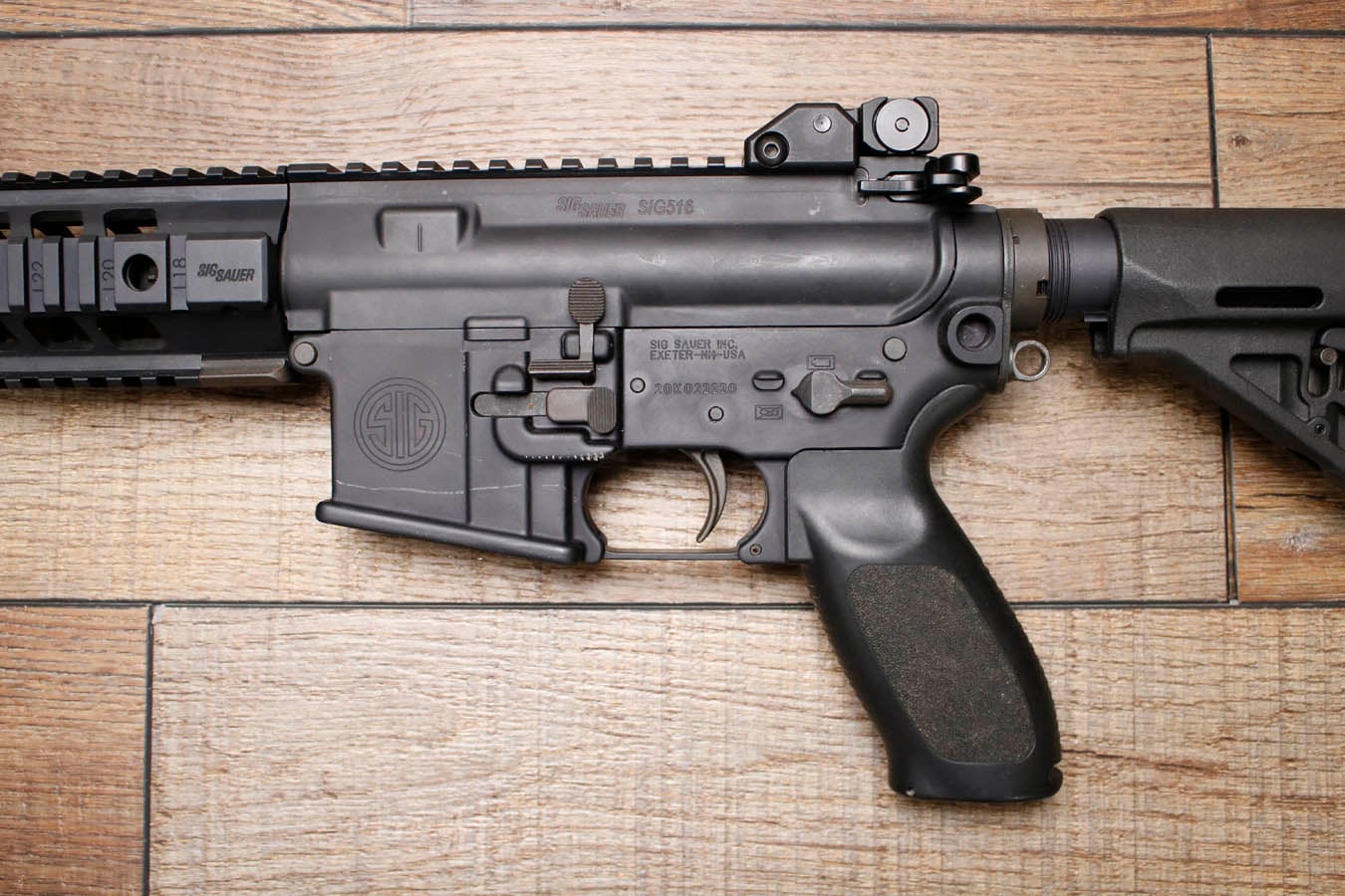 SIG SAUER SIG516 5.56mm 14.5 Inch Gas Piston Police Trade-in Short Barreled Rifle (No Magazine)