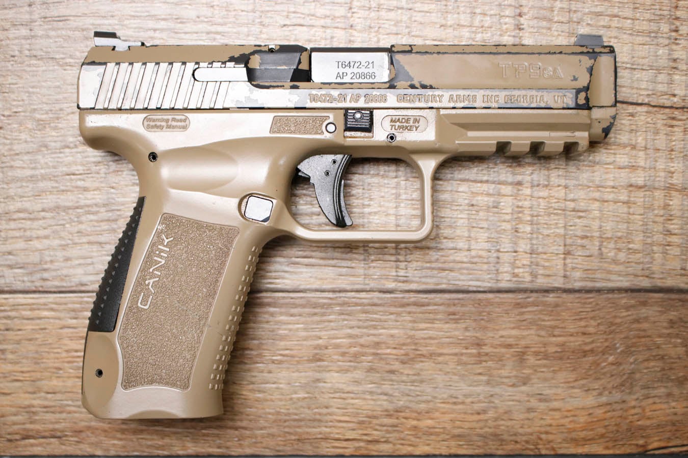 CANIK TP9SA 9mm Police Trade-In Pistol (No Magazine)