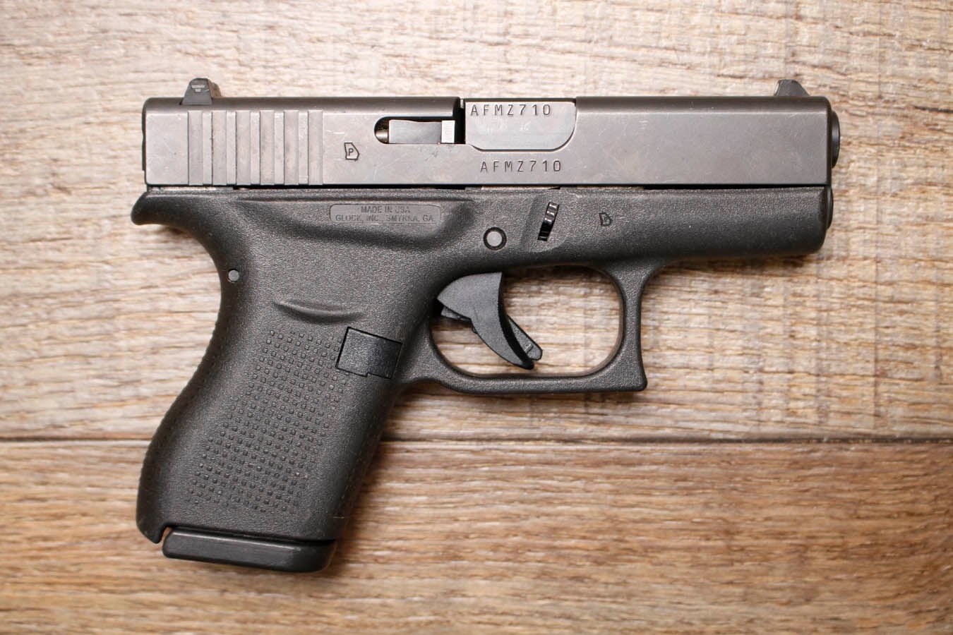 GLOCK 42 380 ACP Police Trade-In Pistol