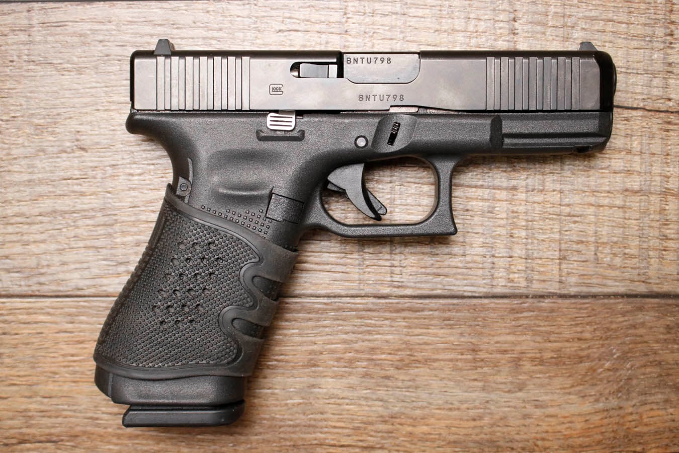 GLOCK 45 9mm Police Trade-In Pistol with Front Serrations