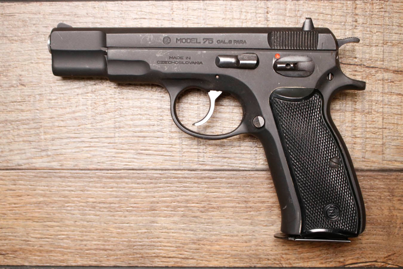 CZ CZ75 Pre-B 9mm Police Trade-In Pistol