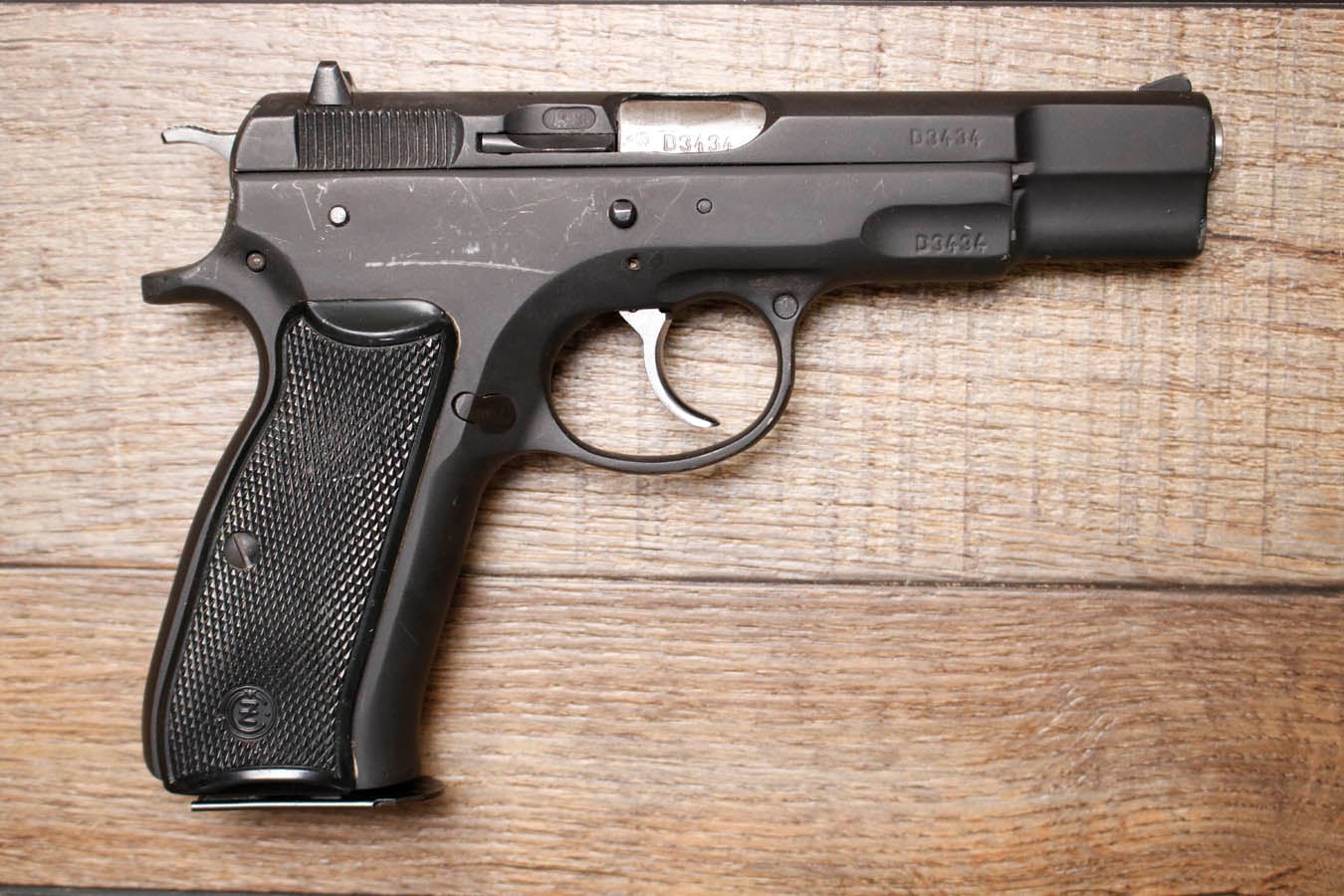 CZ CZ75 Pre-B 9mm Police Trade-In Pistol