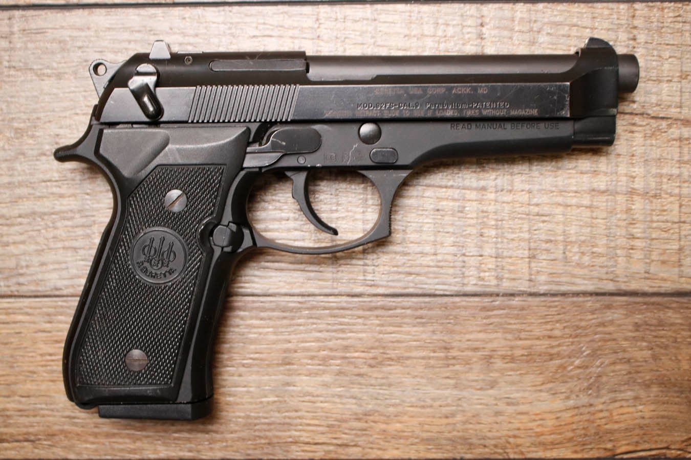 BERETTA 92FS 9mm DA/SA Police Trade-In Pistol