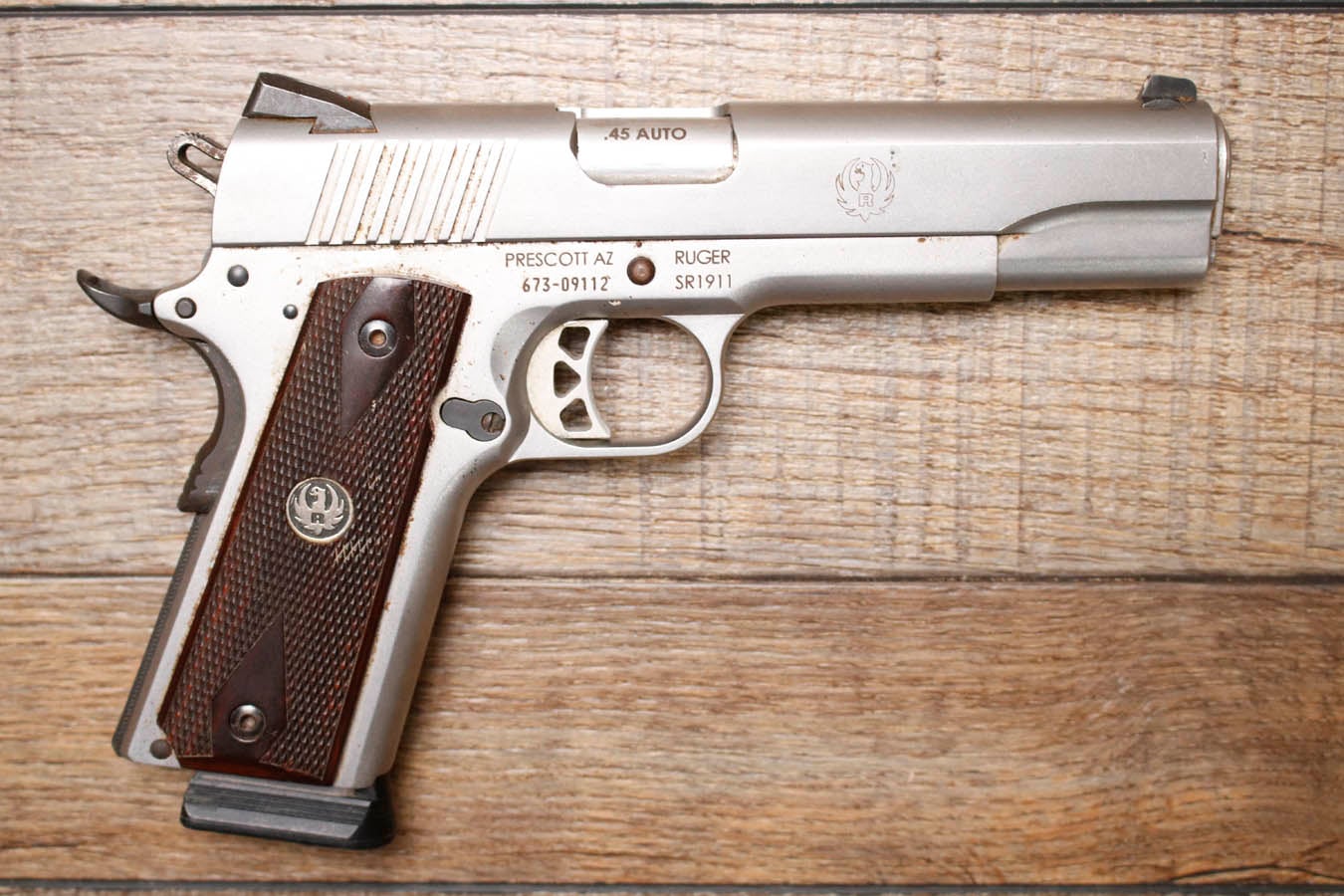 RUGER SR1911 45 ACP Police Trade-In Pistol