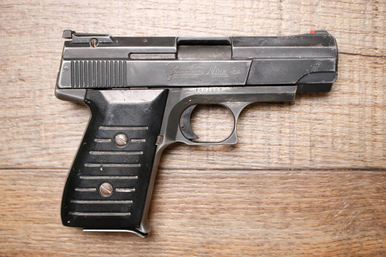 BRYCO Jennings Nine-CA 9mm Police Trade-In Pistol