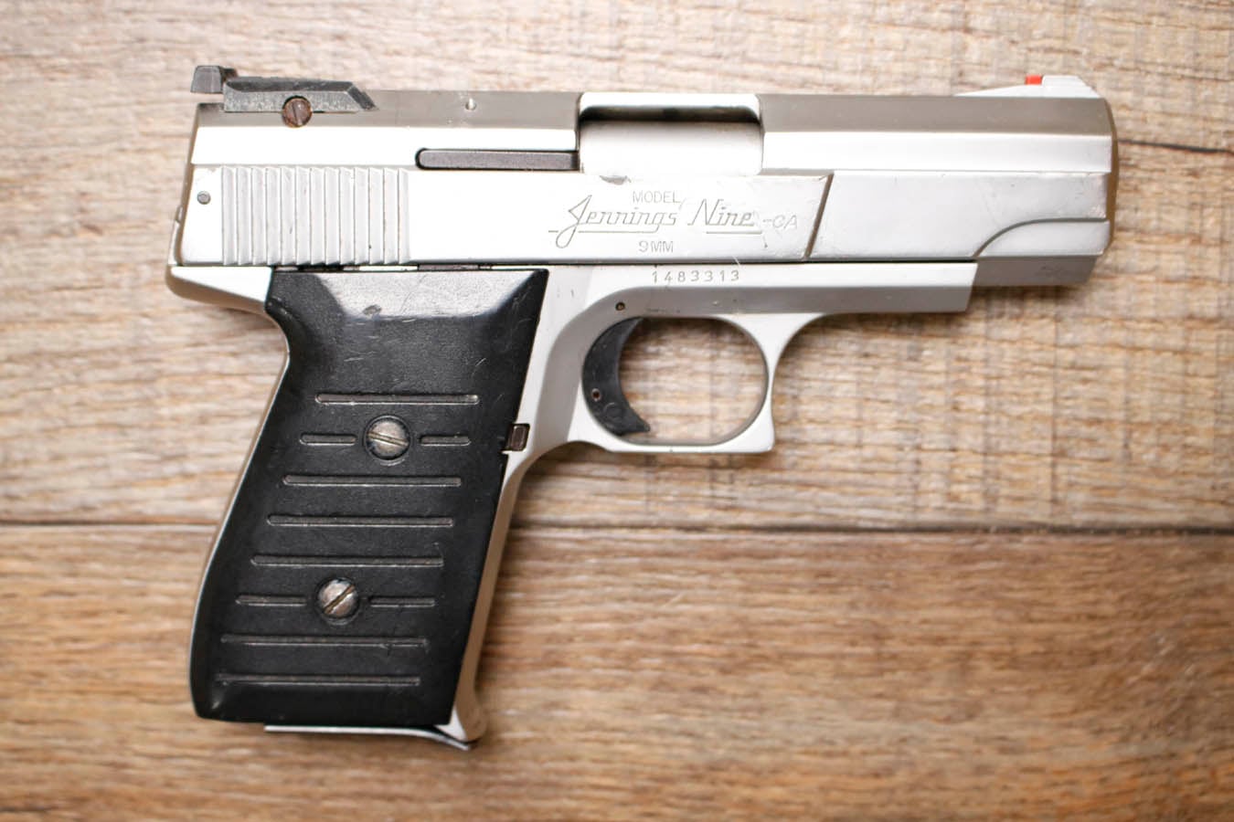 BRYCO Jennings Nine-CA 9mm Police Trade-In Pistol