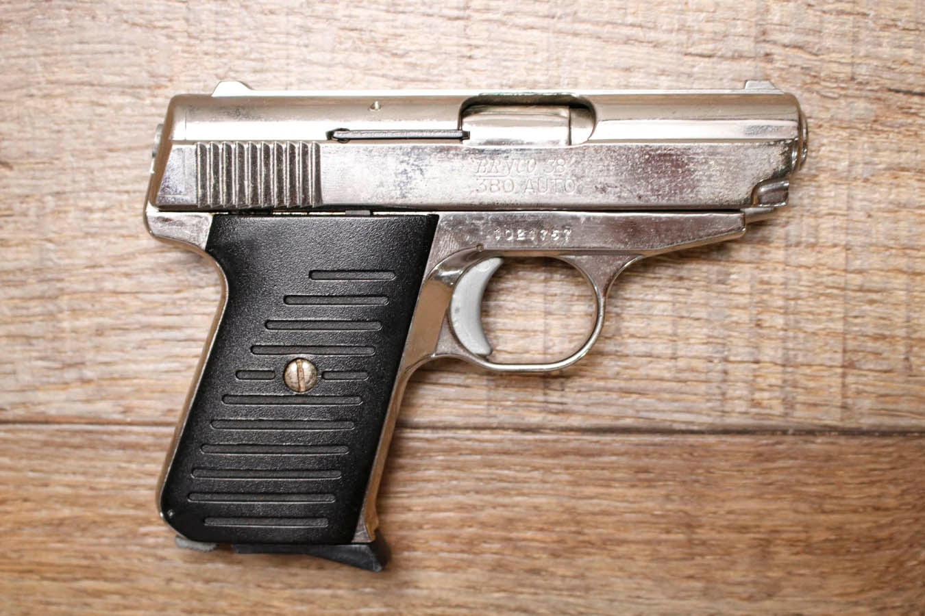 JENNINGS 38 380 ACP Police Trade-In Pistol with Original Box and 2 Magazines
