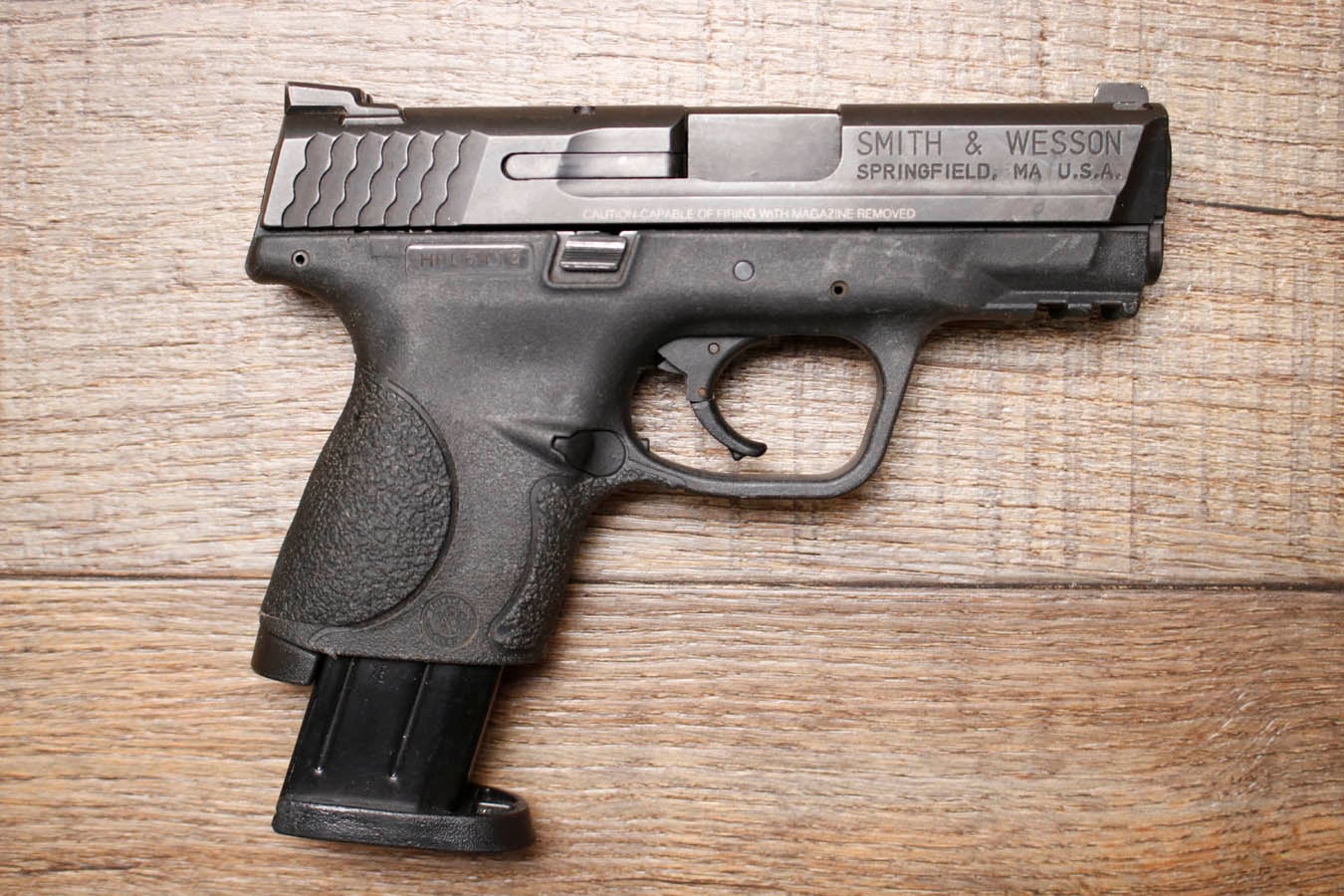 SMITH AND WESSON M&P9C 9mm Police Trade-In Pistol