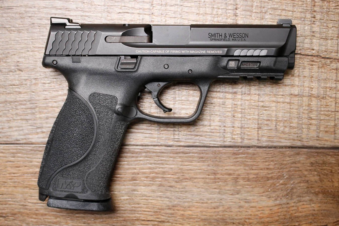 SMITH AND WESSON M&P9 M2.0 9mm New In Box Police Trade-in Pistol with Three Magazines