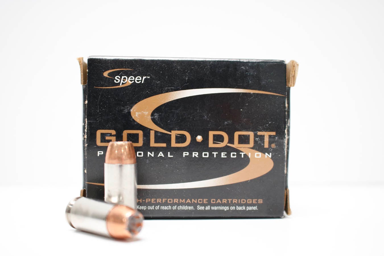 SPEER AMMUNITION 40 S&W 165 gr GDHP Gold Dot Police Trade Ammo 20/Box