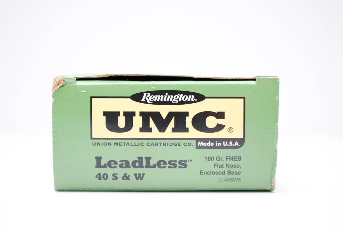 REMINGTON 40 S&W 180 gr FNEB Leadless UMC Police Trade Ammo 50/Box