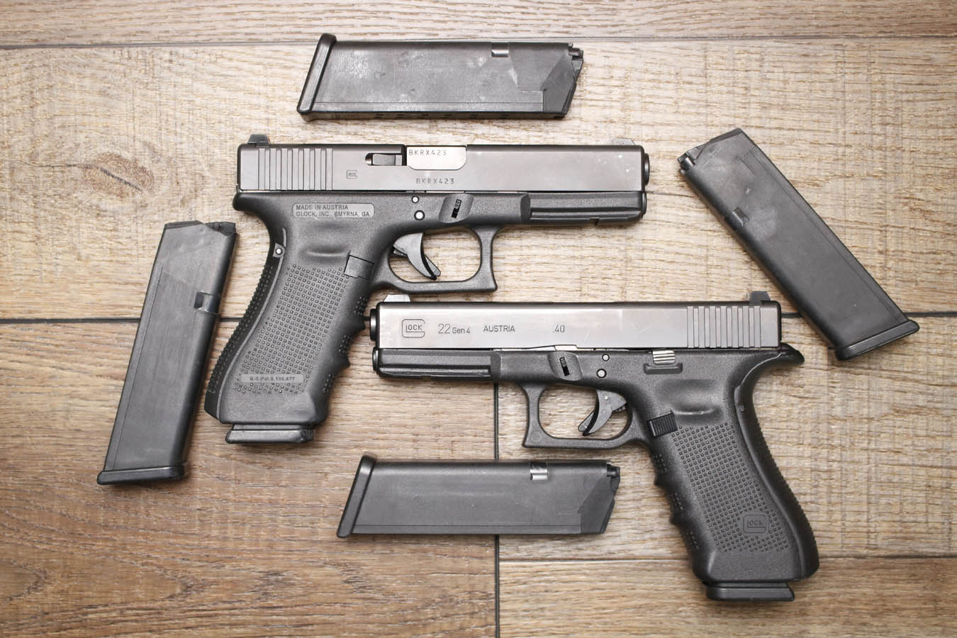 GLOCK 22 Gen4 40 S&W Police Trade-In Pistol (Good Condition)