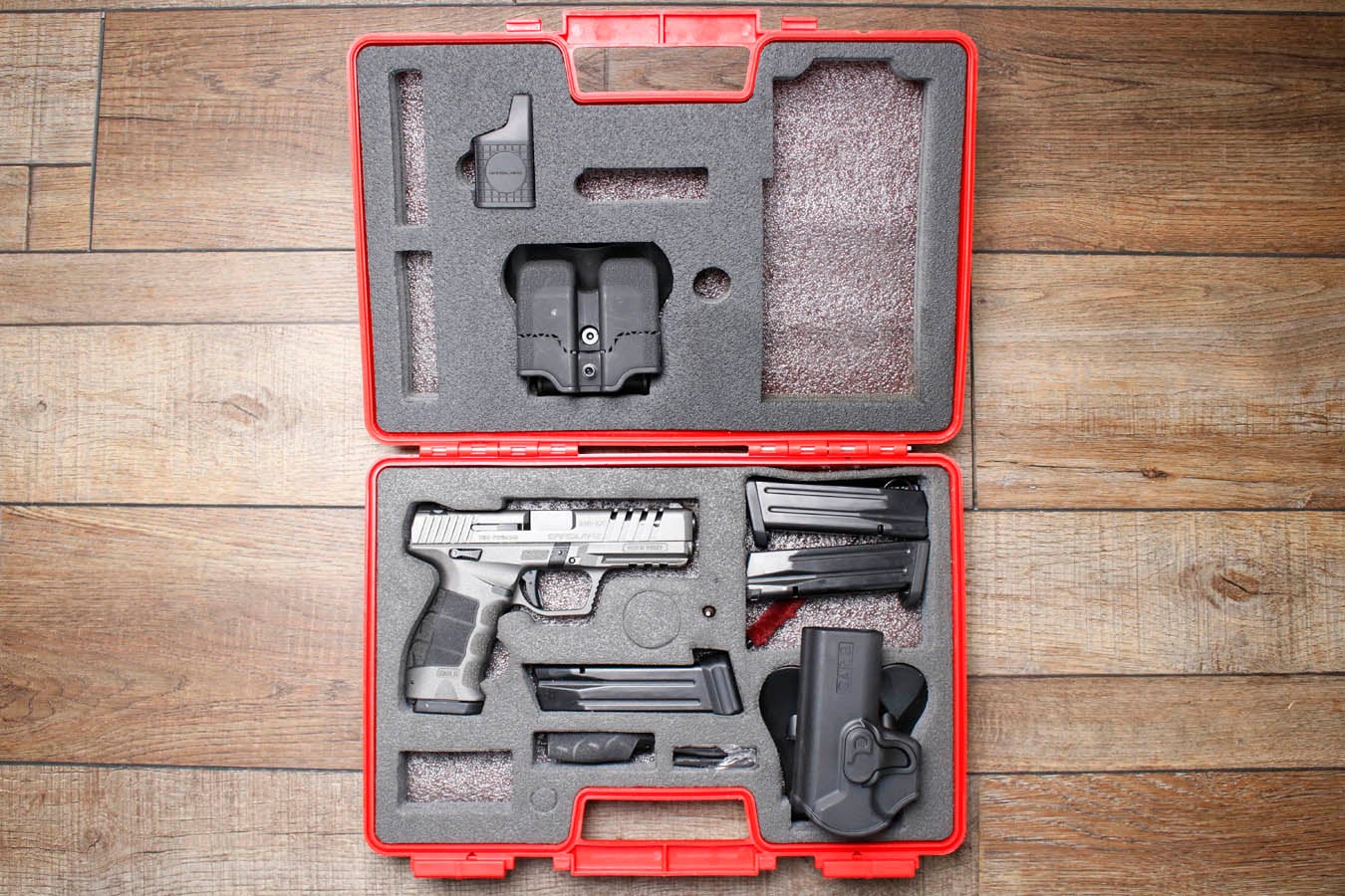 SAR USA SAR-9X 9mm Police Trade-In Pistol with Case and Accessories 