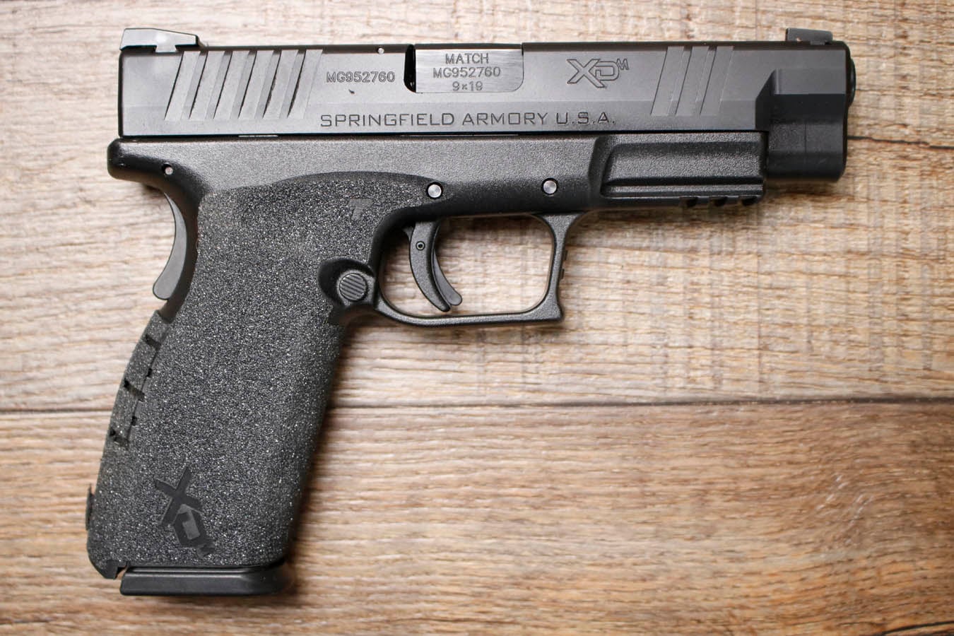 SPRINGFIELD XDM 9mm Police Trade-In Pistol with Case and Accessories