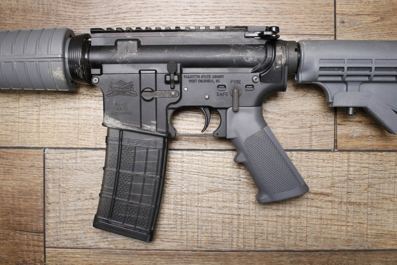 PALMETTO STATE ARMORY PA-15 5.56mm Police Trade-In Rifle with Four Magazines