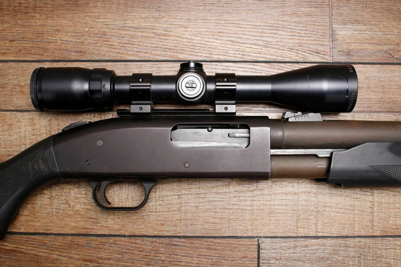 MOSSBERG 500A 12GA Police Trade-In Shotgun with Scope