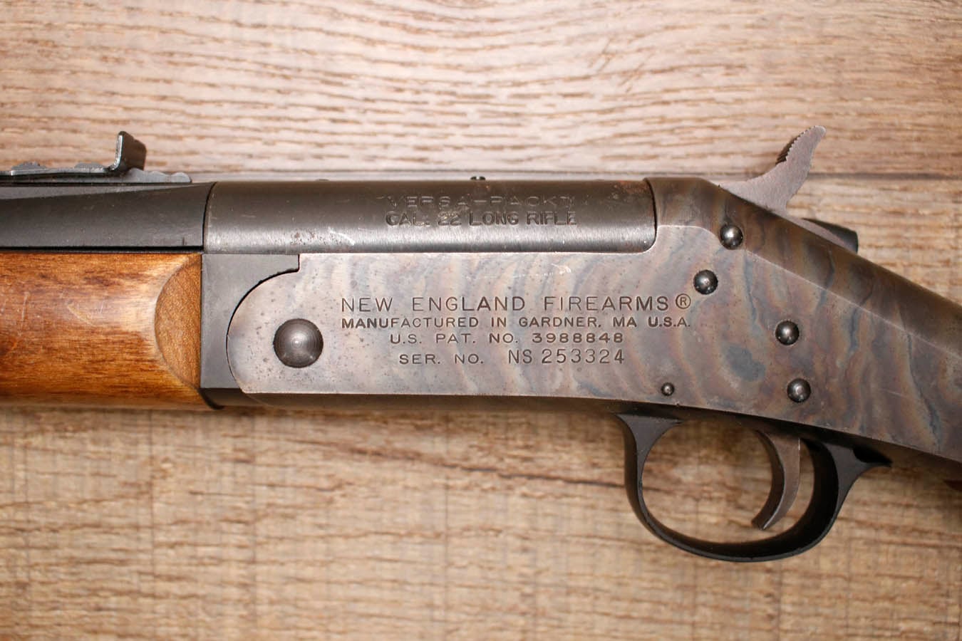 NEW ENGLAND FIREARMS Versa-Pack 22LR Police Trade-In Rifle