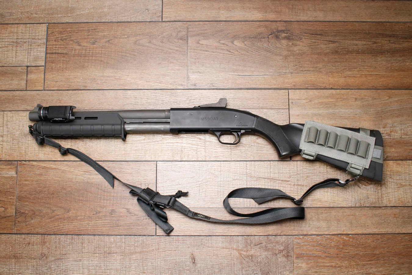 MOSSBERG 590A1 12GA Police Trade-In NFA Short Barrel Shotgun with Streamlight TLR-1 HL