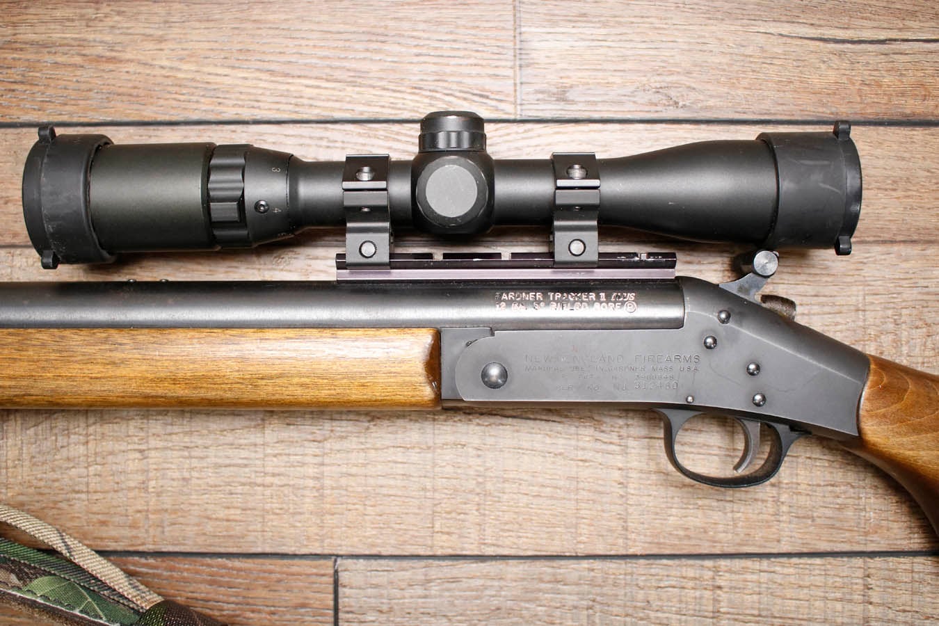 NEW ENGLAND FIREARMS Pardner Tracker II Plus 12GA Police Trade-In Shotgun with Scope