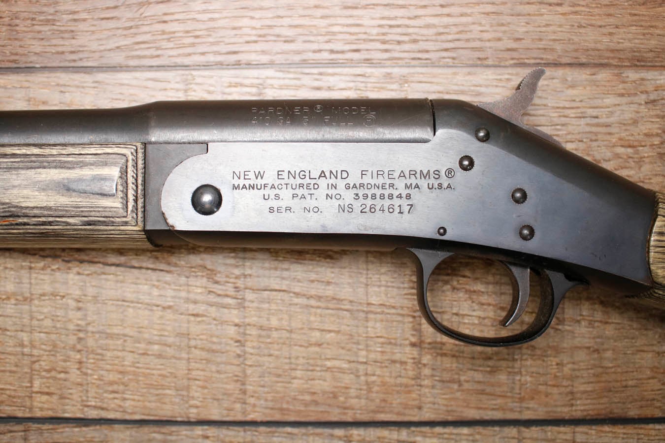 NEW ENGLAND FIREARMS Pardner 410GA Police Trade-In Shotgun