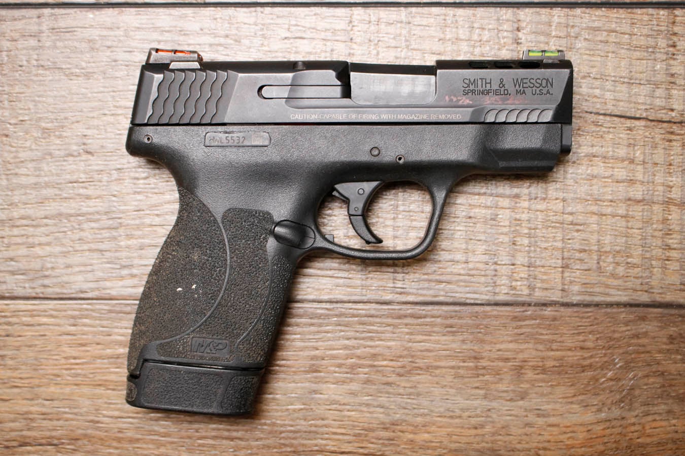 SMITH AND WESSON M&P45 Shield Performance Center 45 ACP Police Trade-In Pistol